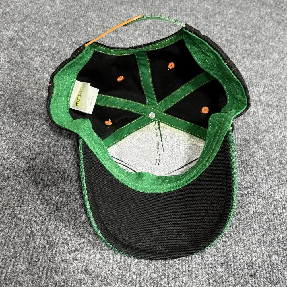 Teenage Mutant Ninja Turtles Hat Cap Snap Back Boys One Size Green Mesh Cartoon